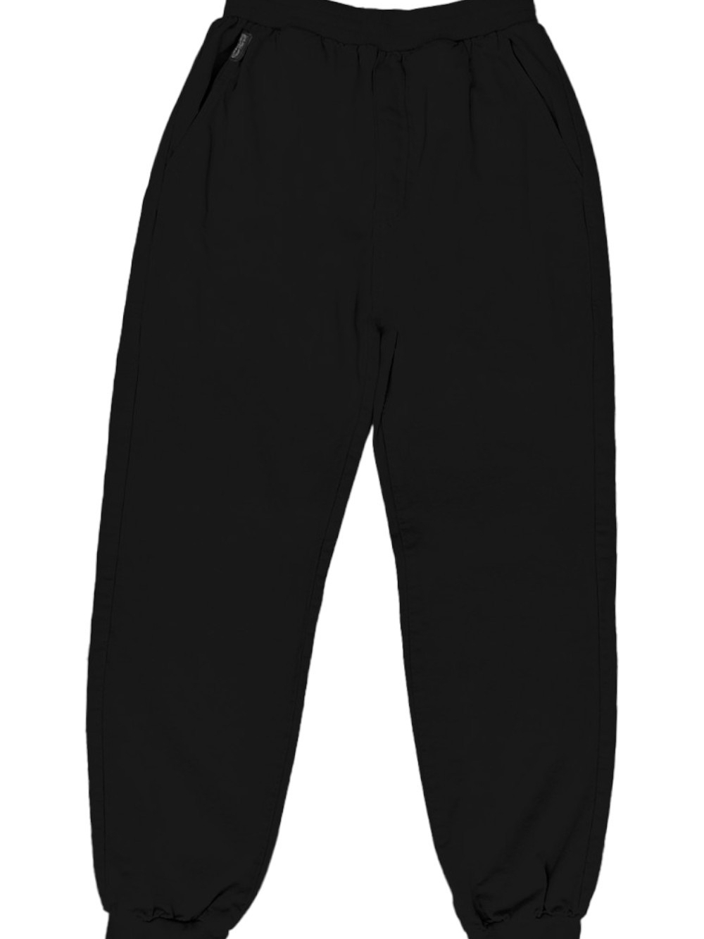 Black Canton Pants For Men